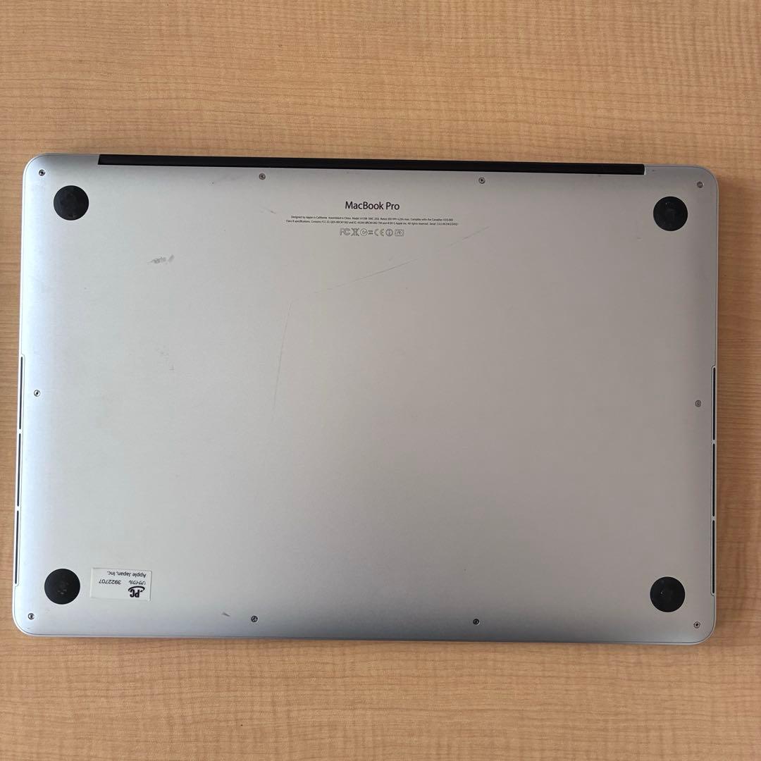 Apple MacBook Pro 2012 シルバー 日本語配列