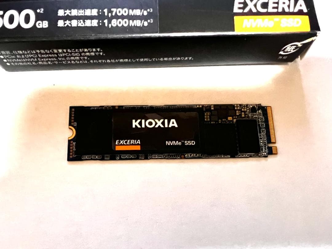 内蔵型SSD KIOXIA M.2 2280 PCIe.GEN3.0