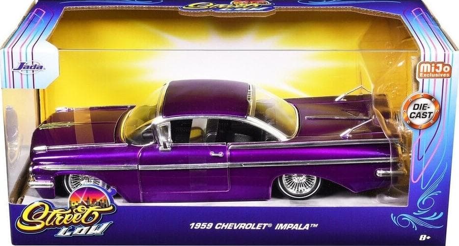 ミニカー Jada 1/24 1959 Chevy Impala Lowrider PL