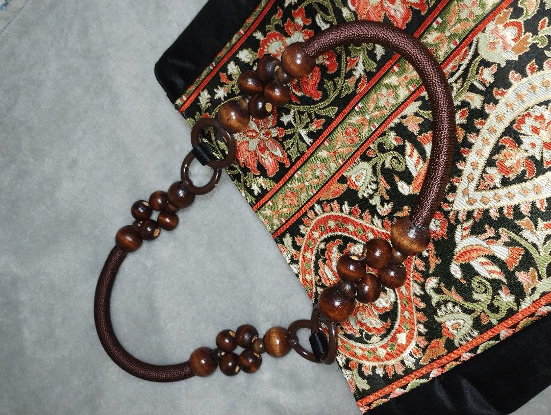 帯リメイクトートバッグ肩がけ