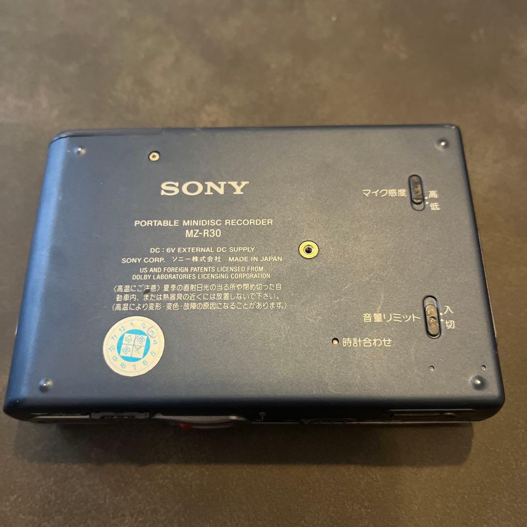 SONY MDウォークマン　 MZ-R30 ジャンク品