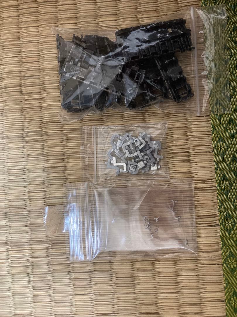 1/16 タミヤ　キングタイガー　別社金属製パーツ　金属履帯付きフルセット