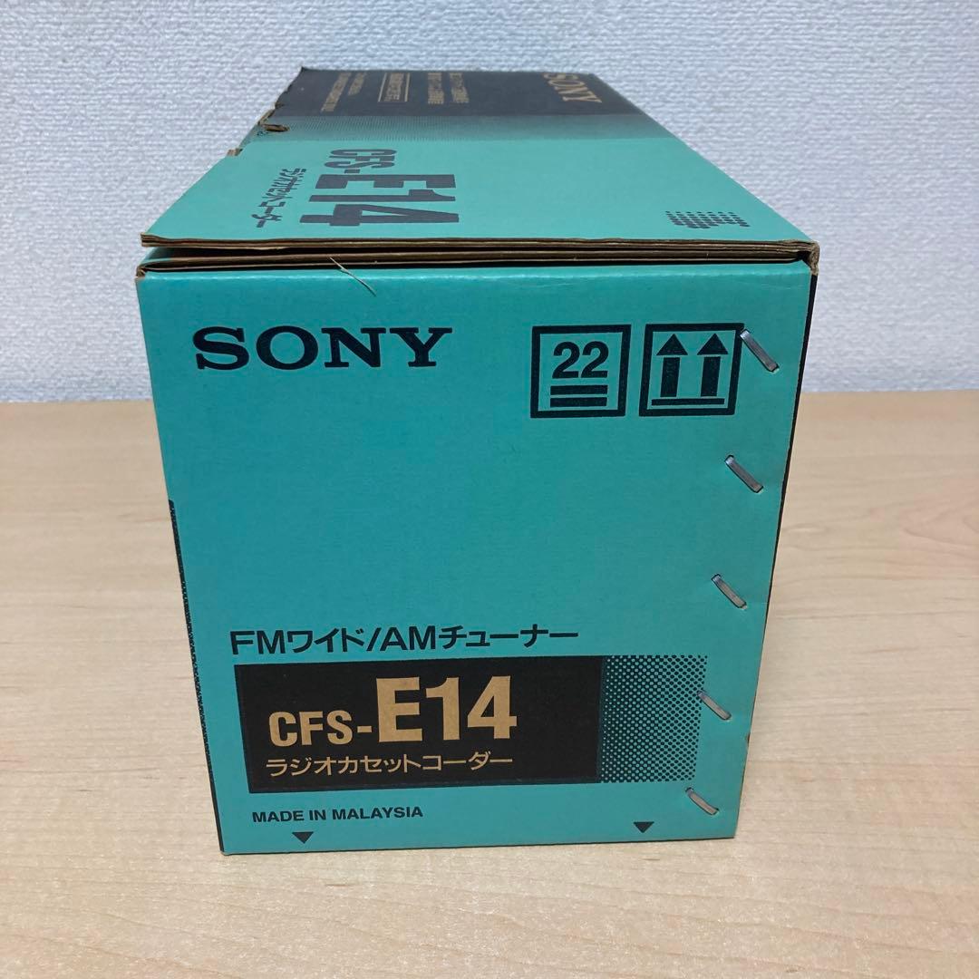 SONY ソニー ラジオカセットレコーダー CFS-E14