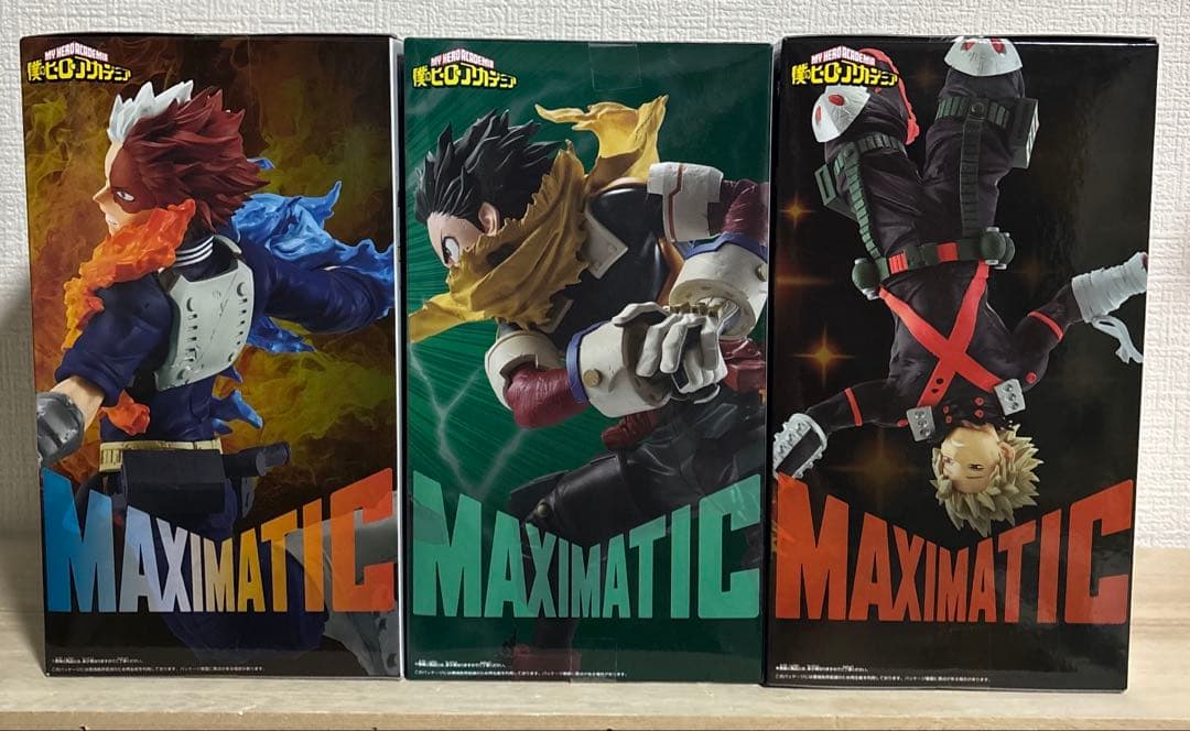 【ヒロアカ】MAXIMATIC 緑谷出久 爆豪勝己 轟 焦凍 3体セット