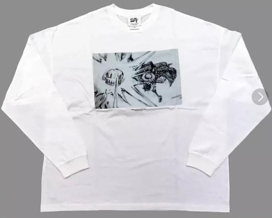 ONE PIECE ワンピース ONLY展限定 ロングＴシャツ 長袖ホワイトM