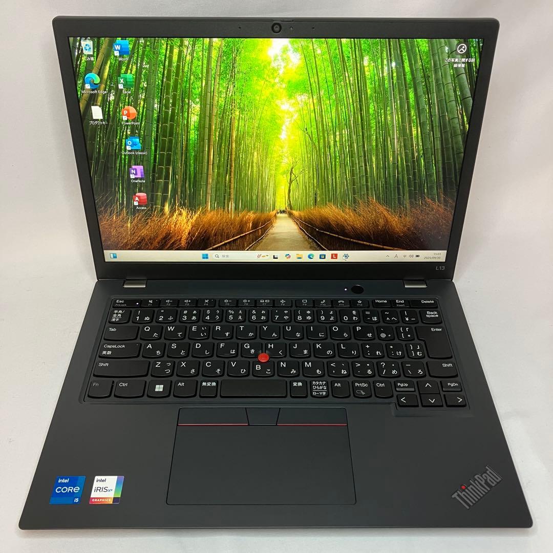 極美品 ThinkPad L13 Gen4 第13世代 i5 16GB オフィス