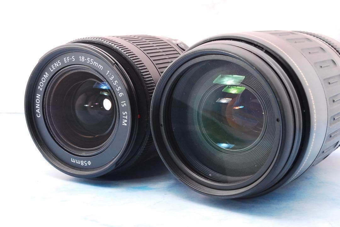 Wi-Fi搭載☆Canon EOS 8000D☆Wレンズ☆一眼レフカメラ