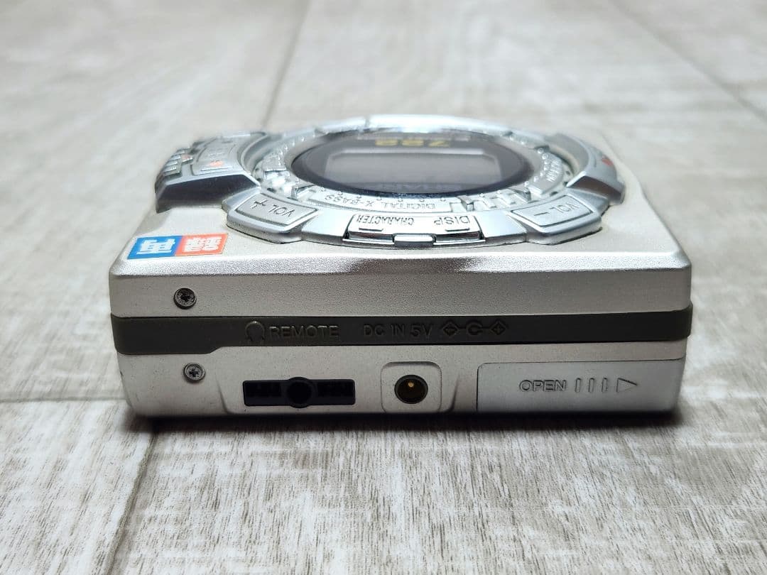 ジャンク SHARP 722 ポータブル MDプレーヤー