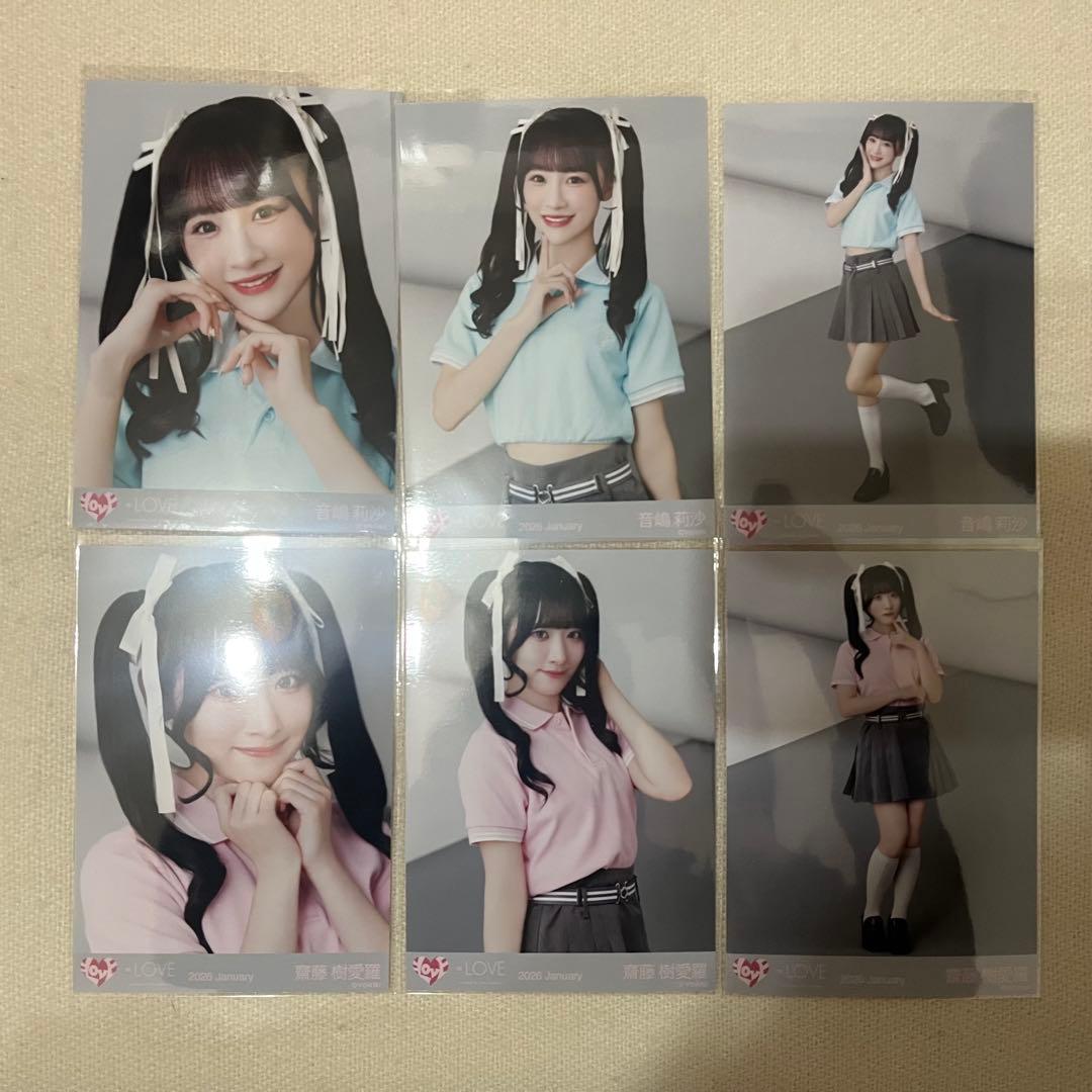 ＝LOVE イコラブ　生写真　個別ポロシャツ　フルコンプ