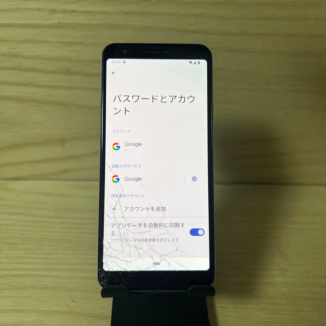 Google Pixel 3a本体画面割れ H59