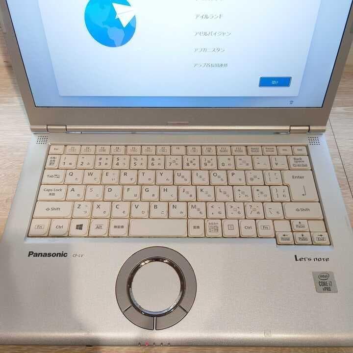 Windowsノート本体 Panasonic CF-LV9 i7-10810U 16GB SSD512GB