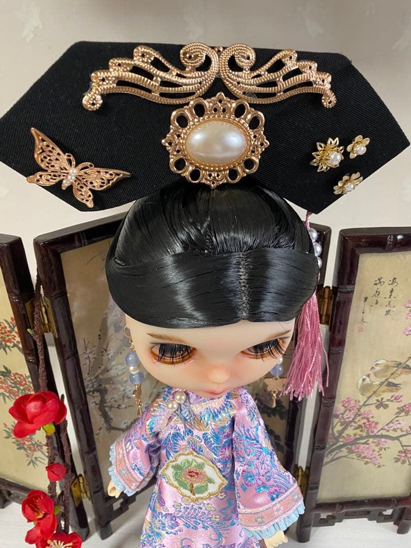 ブライス　1/6 アウトフィット　古代中国風〜春藍〜