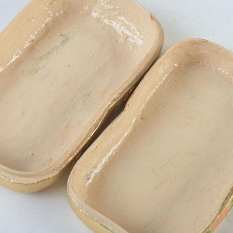 伝統工芸　御伽犬　犬筥　犬張子　縁起物　一對　時代箱　M　9920