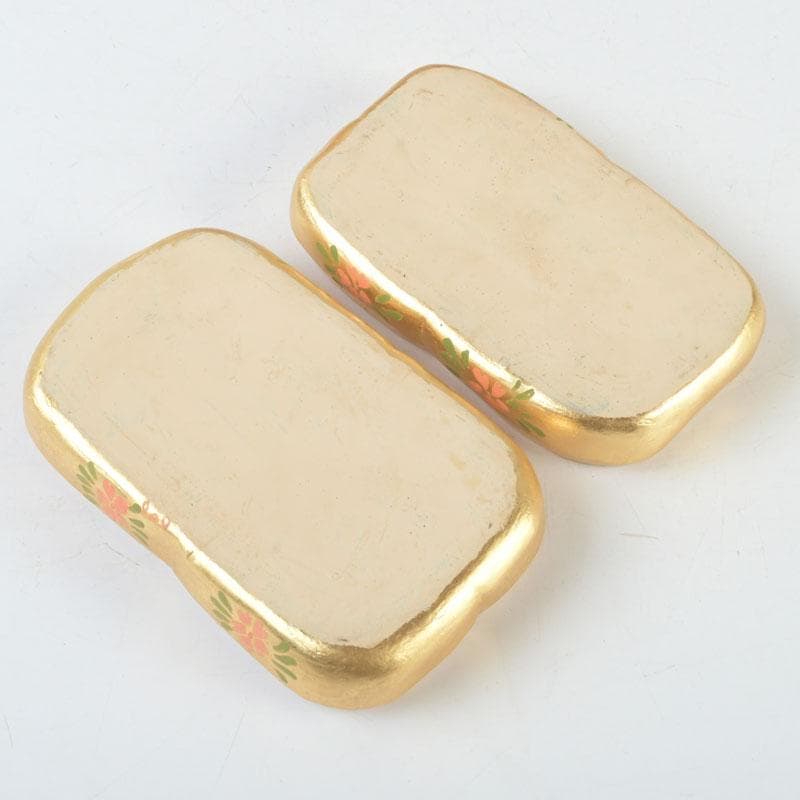 伝統工芸　御伽犬　犬筥　犬張子　縁起物　一對　時代箱　M　9920