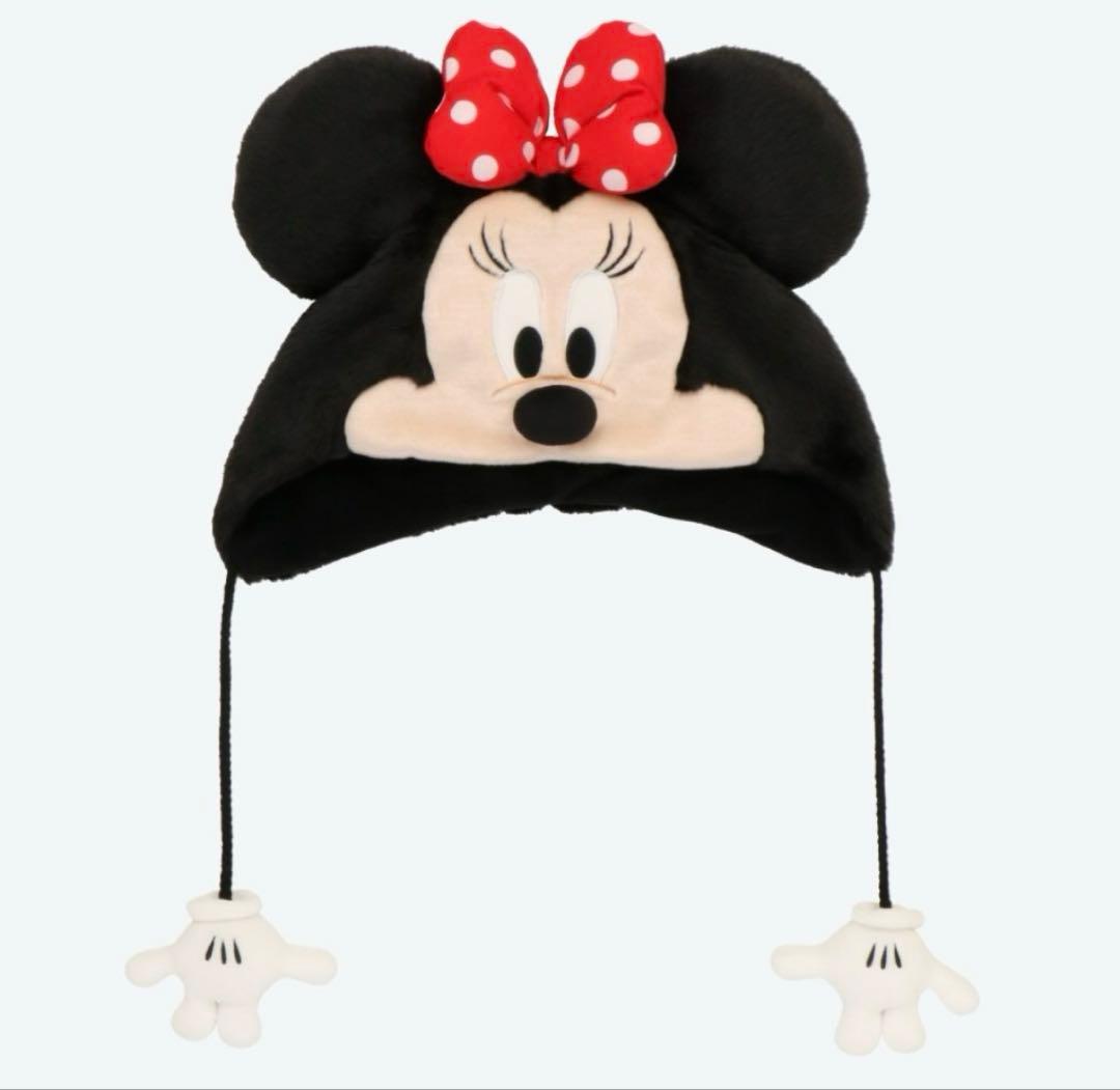 ミニーマウス・ミッキーマウス耳付き帽子