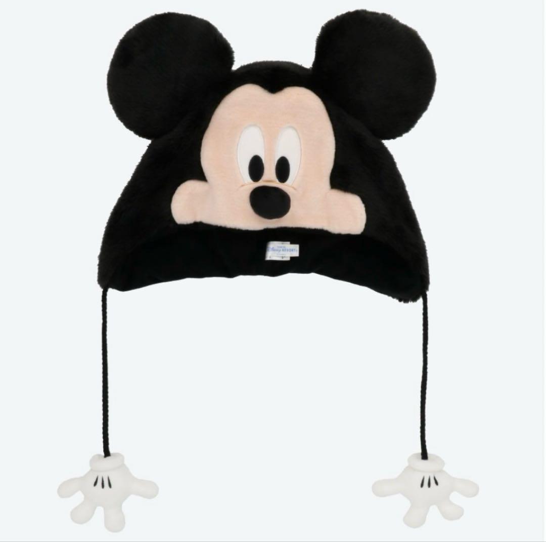 ミニーマウス・ミッキーマウス耳付き帽子
