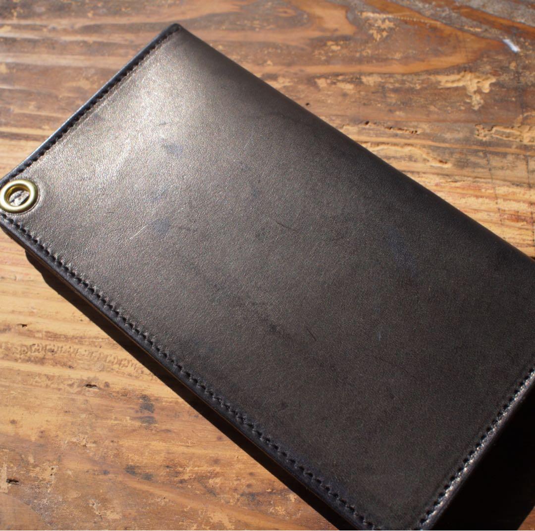 【即納品】トラッカーウォレット ミドル 2層 ブラス ハンドメイド