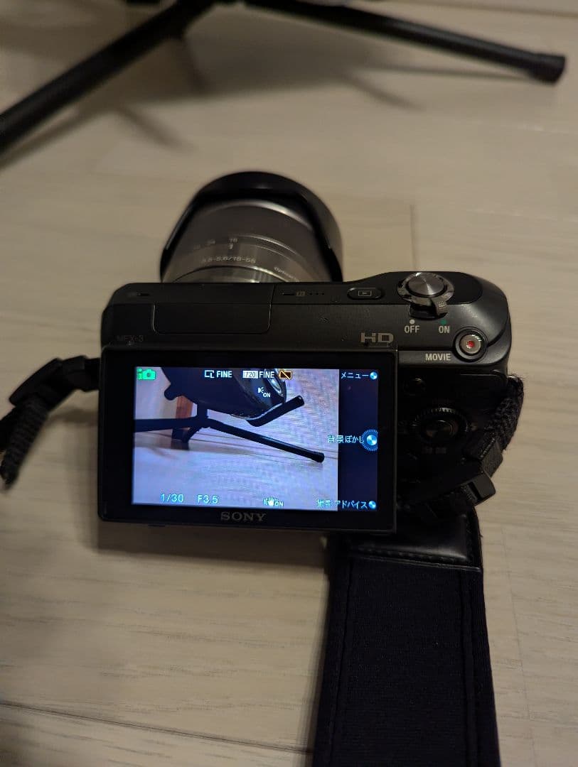 【美品】SONY α nex-3 ダブルレンズキット　ミラーレス一眼