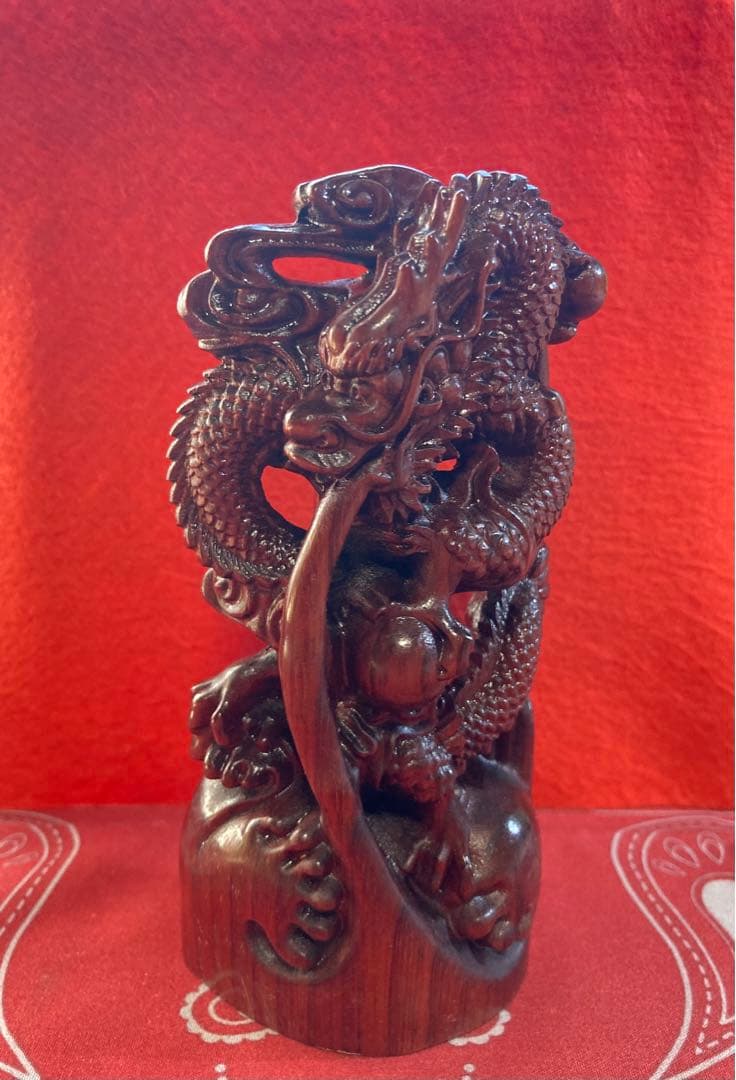 龍神2体　置物　家内安全　魔除け　龍神様