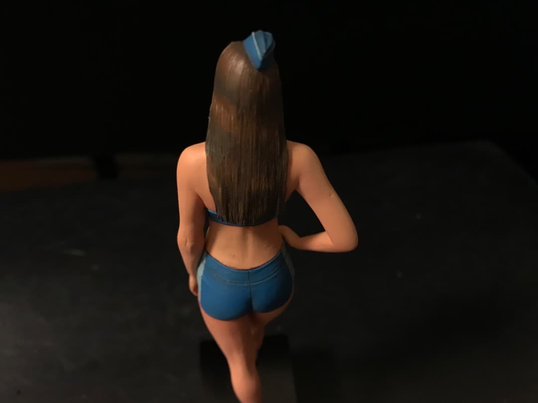 12リアルフィギュアコレクション　ラウンドガール　1/12 完成品　ハセガワ