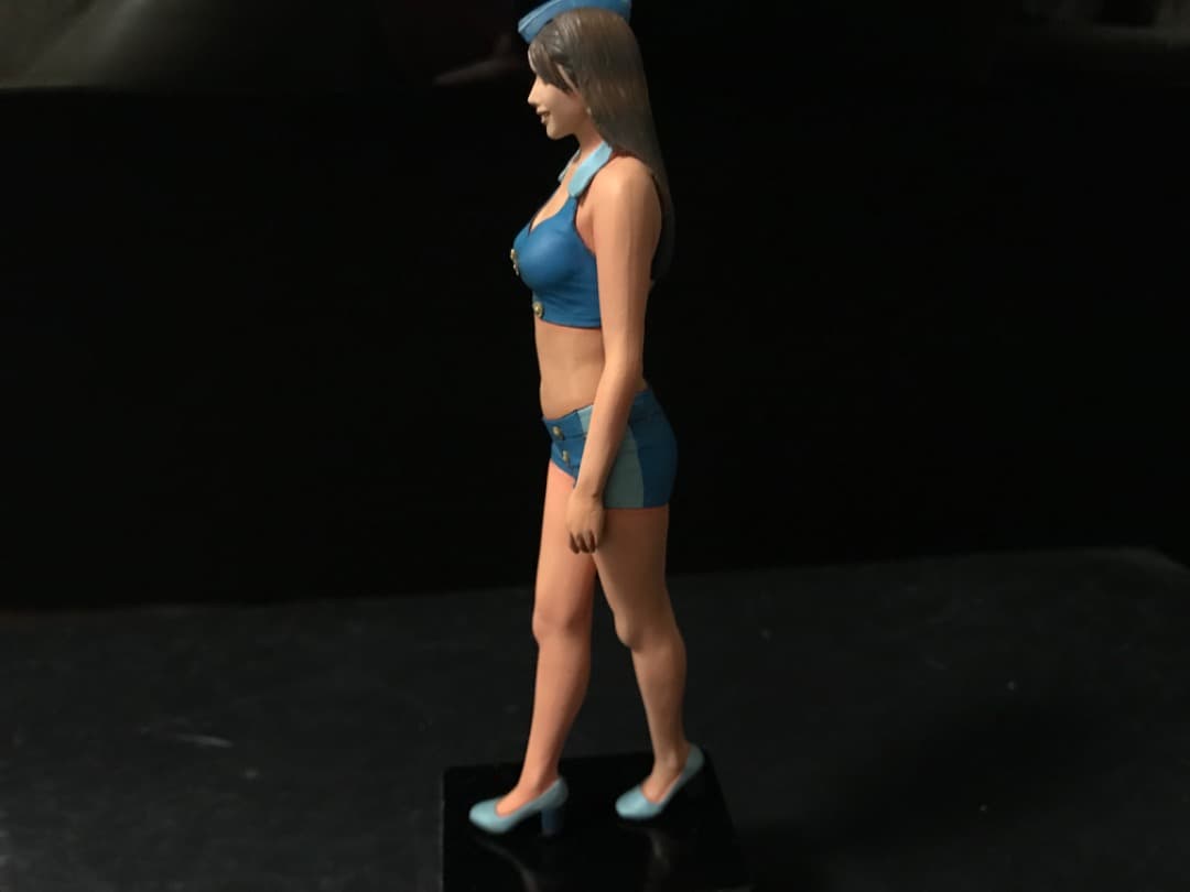 12リアルフィギュアコレクション　ラウンドガール　1/12 完成品　ハセガワ