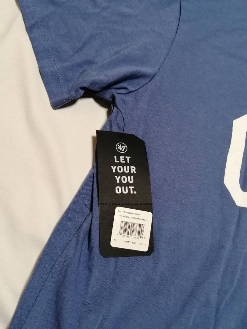 【アメリカ限定】兎田ぺこら ホロライブ ドジャース コラボ Tシャツ