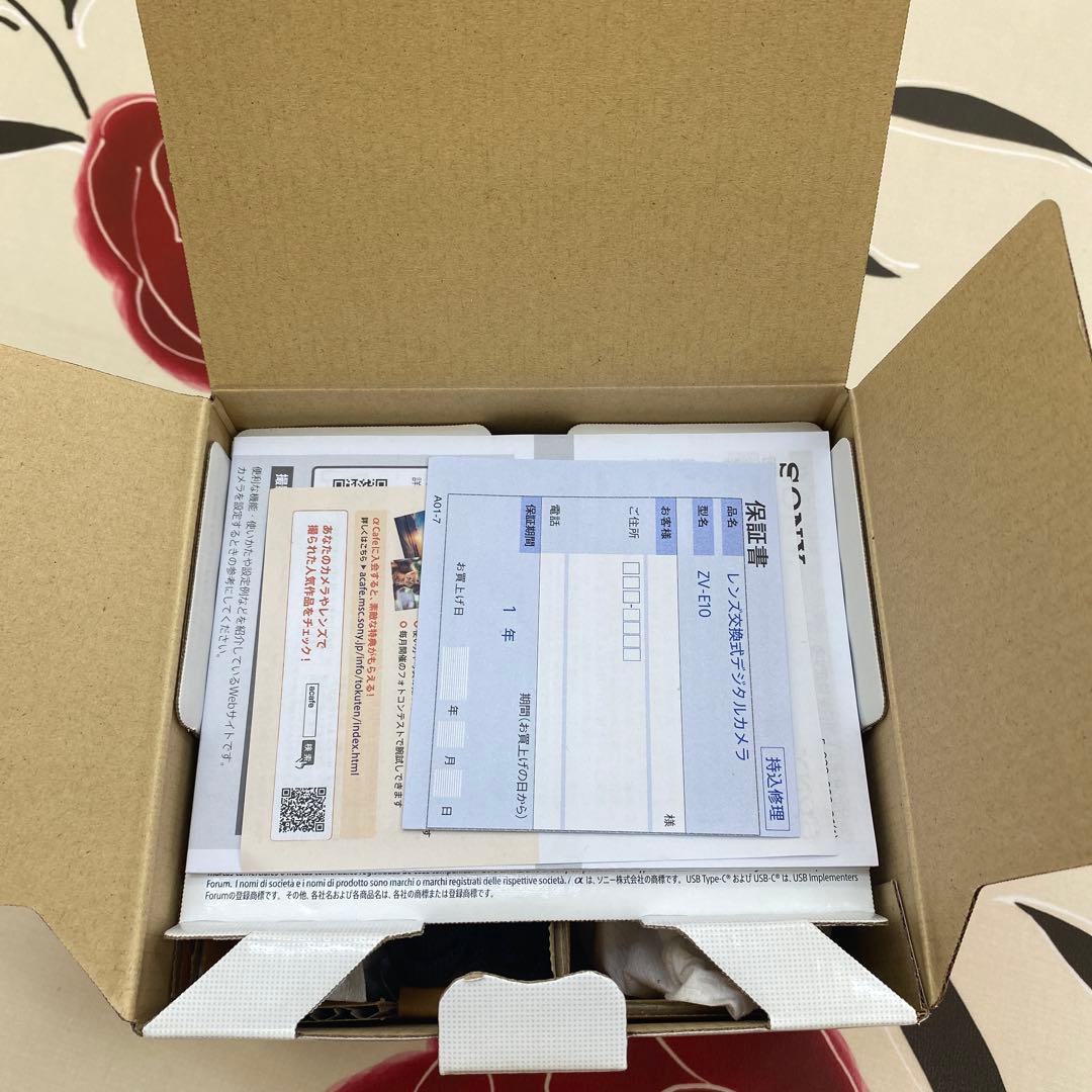 【極美品】SONY ZV-E10