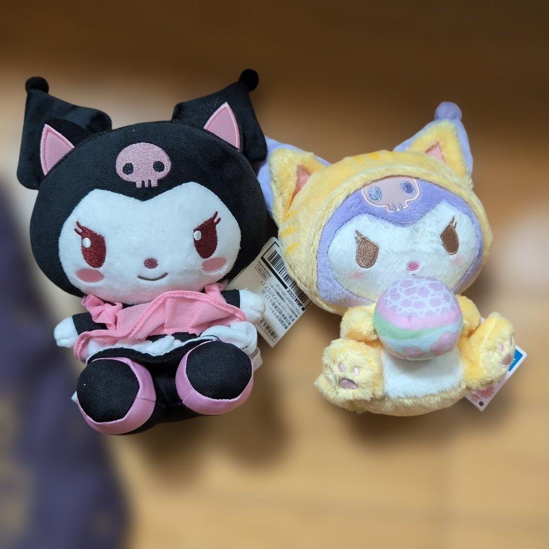 Kuromi ぬいぐるみ・バッグ・ポーチセット