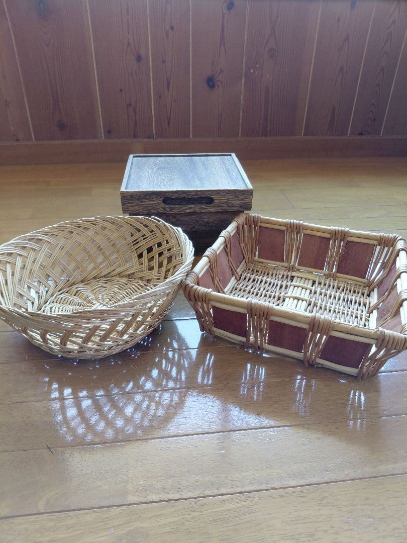 大特価!ヴィンテージかご11個セット