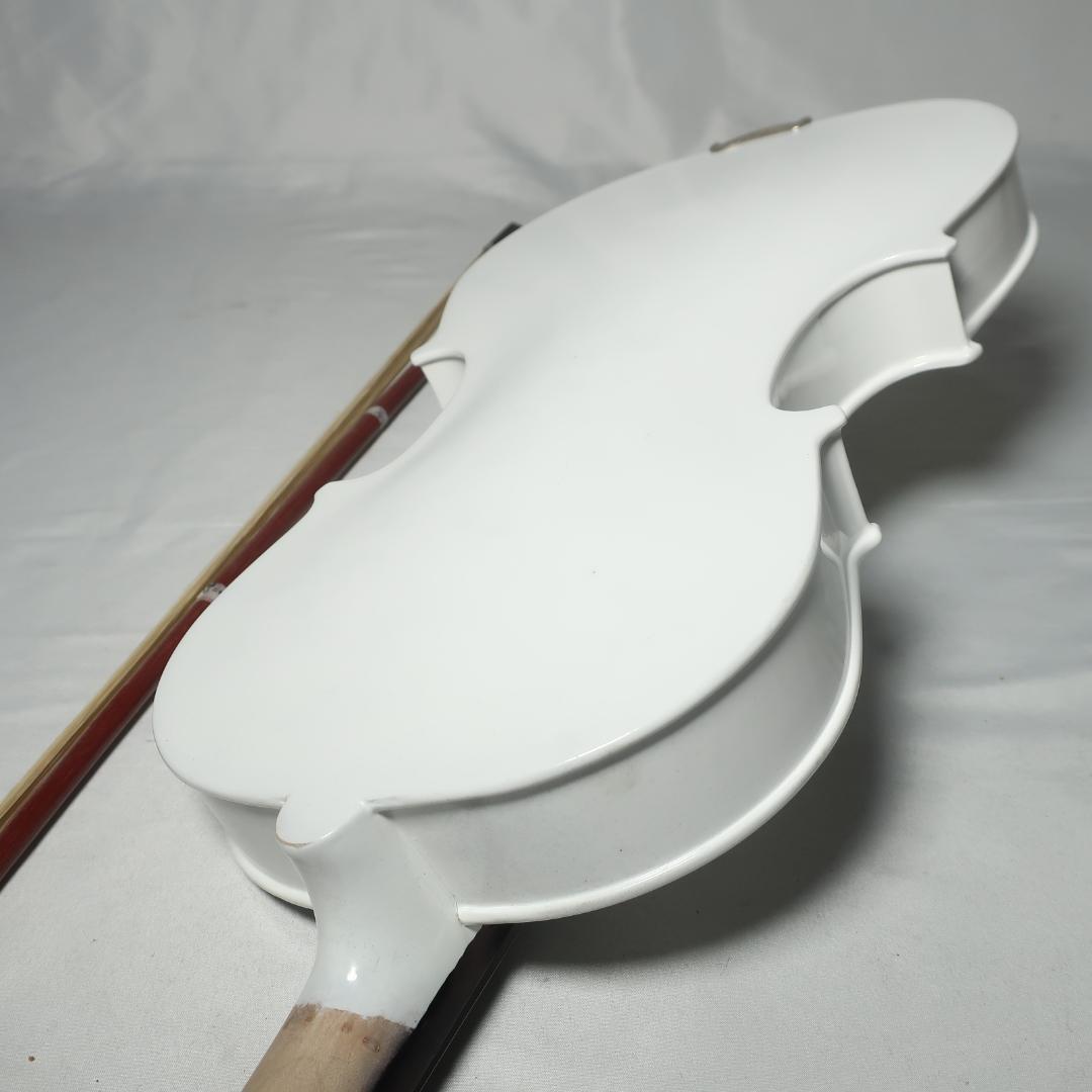 美品 Hallstatt V-12/WH ホワイトバイオリン 4/4 ケース付