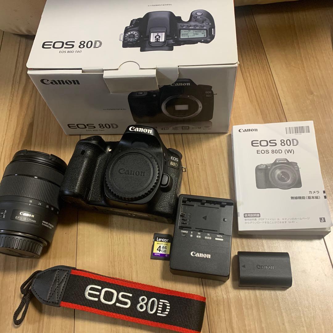 デジタル一眼レフカメラCanon EOS 80D レンズセット