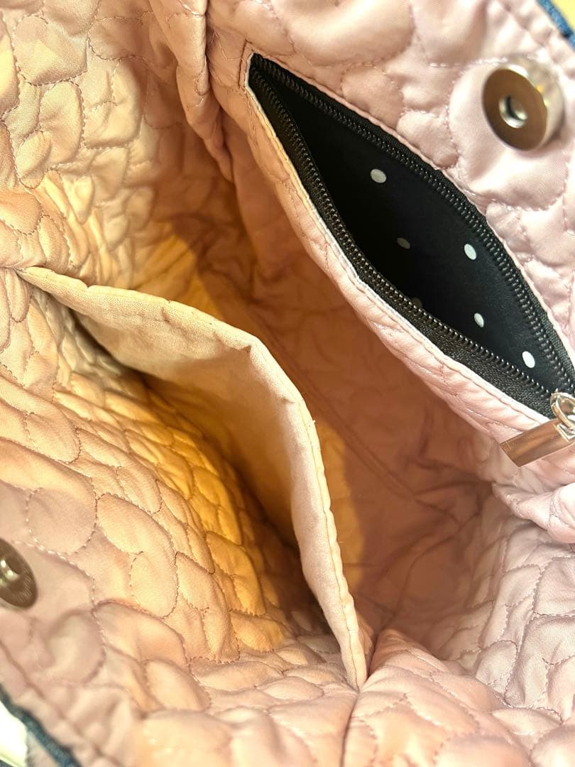 ゆ*ら様 コヤンイサムチョン　ころんと可愛い多機能バッグ　 サイドポケットデニム