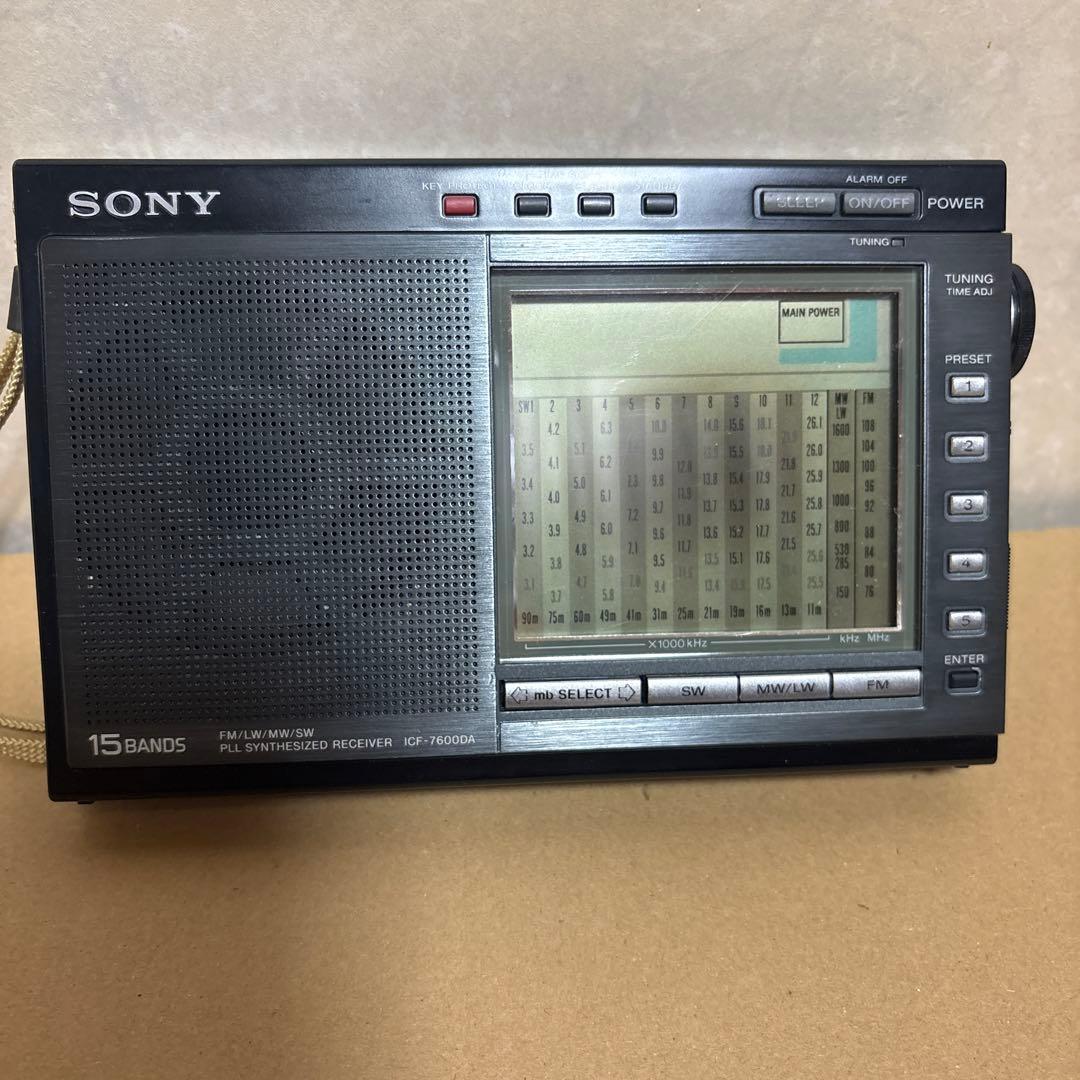 SONY ICF-7600DA ジャンク品12