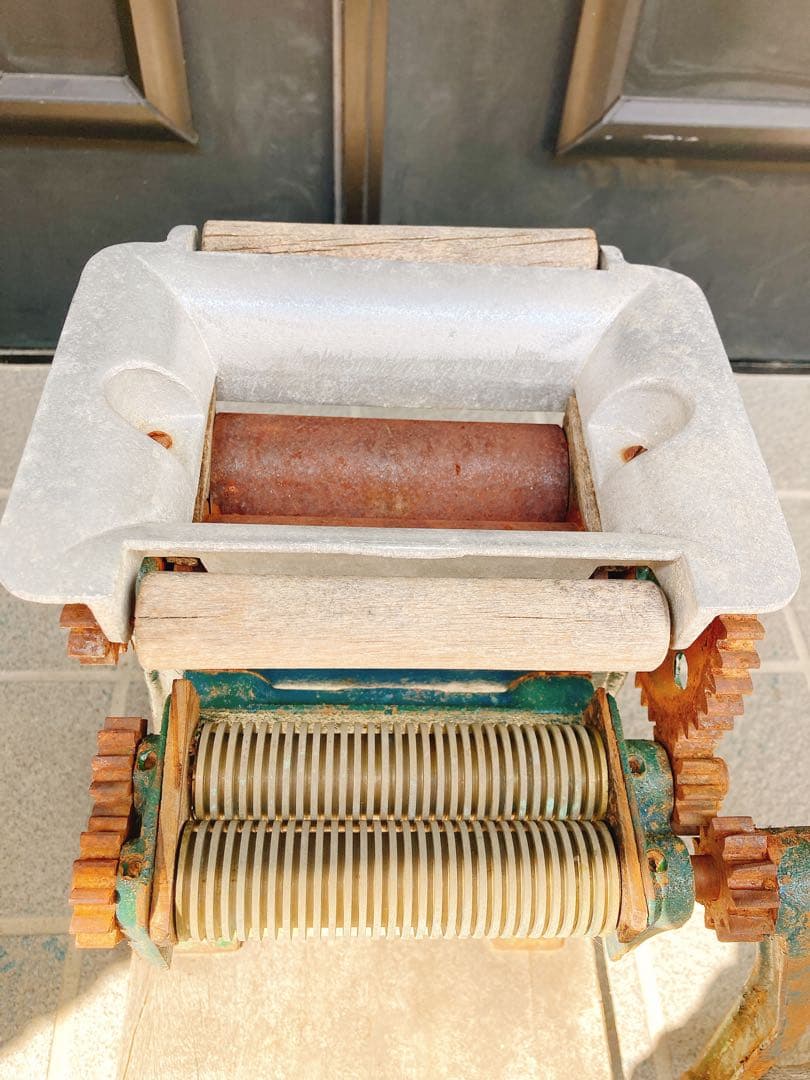 製麺用インテリアオブジェレトロアンティーク小野式B型