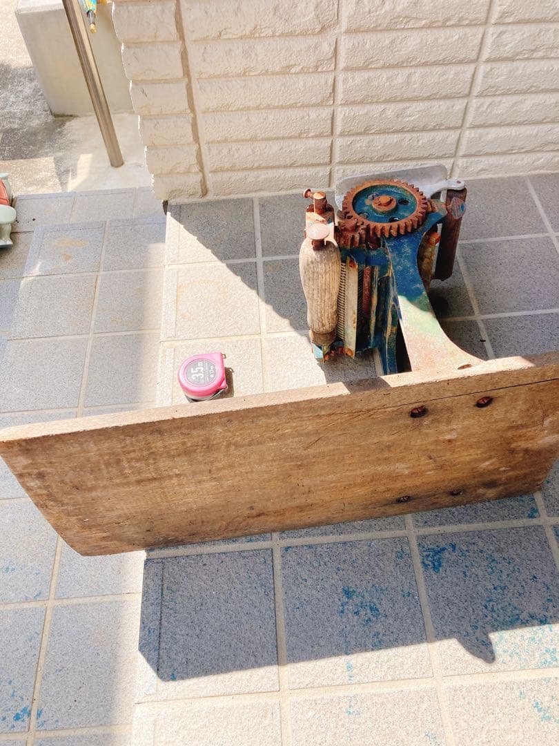 製麺用インテリアオブジェレトロアンティーク小野式B型