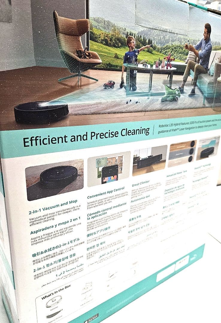 【美品】Eufy Robovac L35 Hybrid　ロボット掃除機