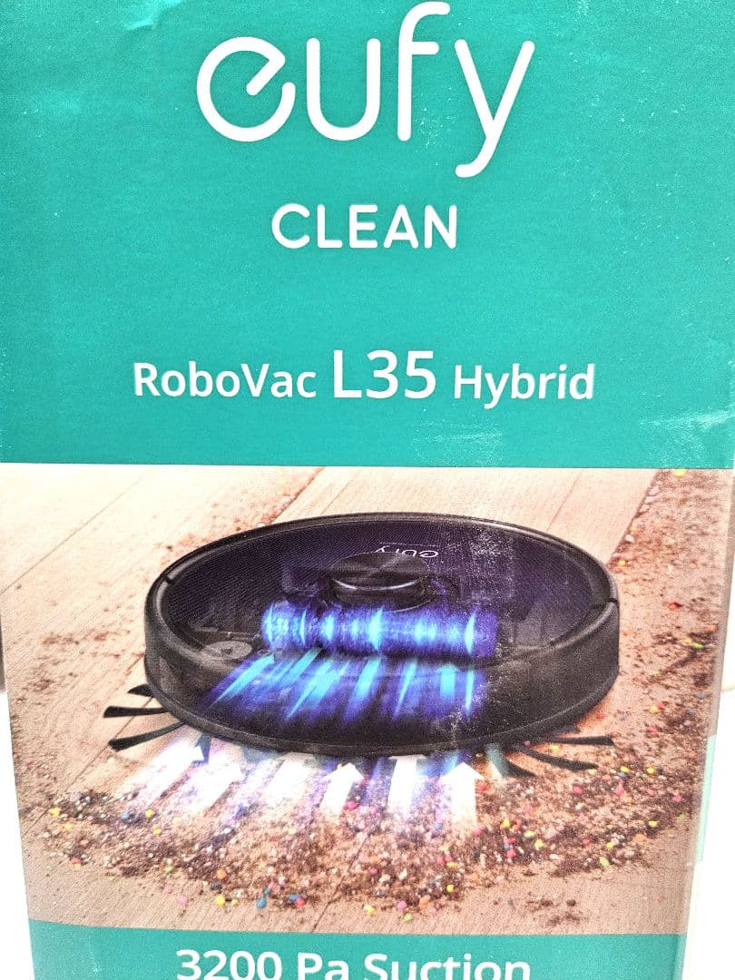 【美品】Eufy Robovac L35 Hybrid　ロボット掃除機