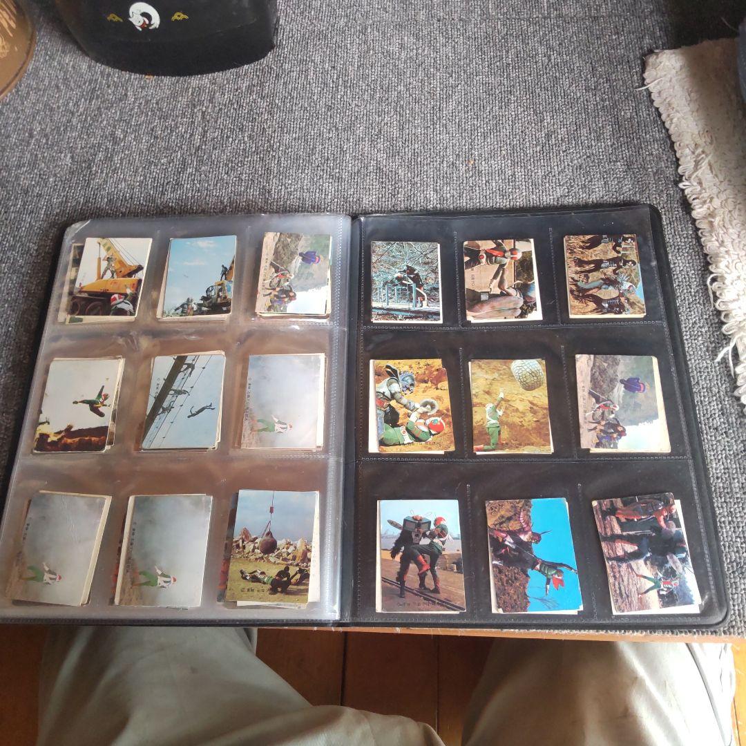 【断捨離】【レア】【昭和】【当時物】カルビー、旧仮面ライダーカード 146枚販売