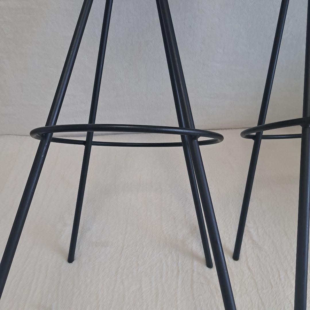 ADAL ハイスツール 2脚セット「北欧 モダン 無垢材」