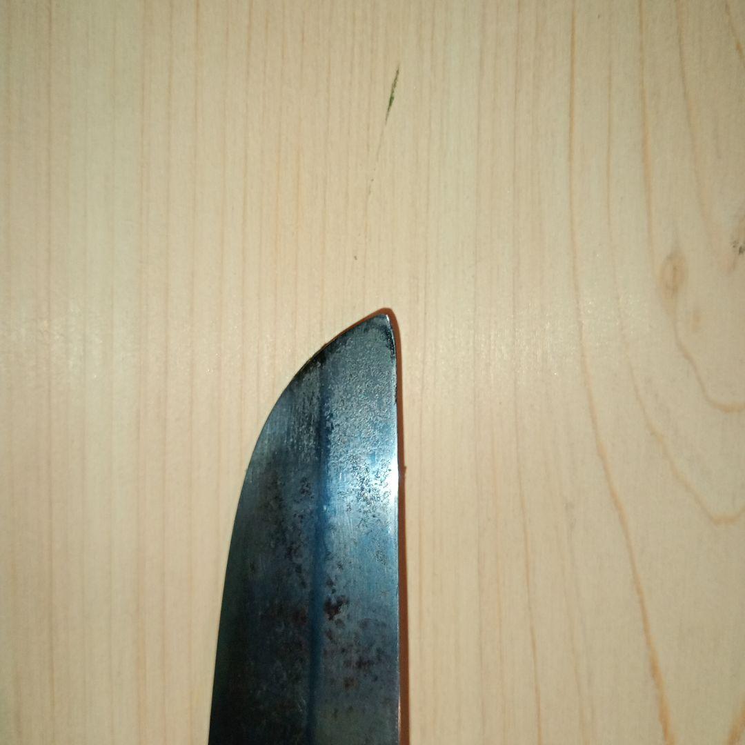 有次　鎌形　薄刃包丁　片刃　全長360mm