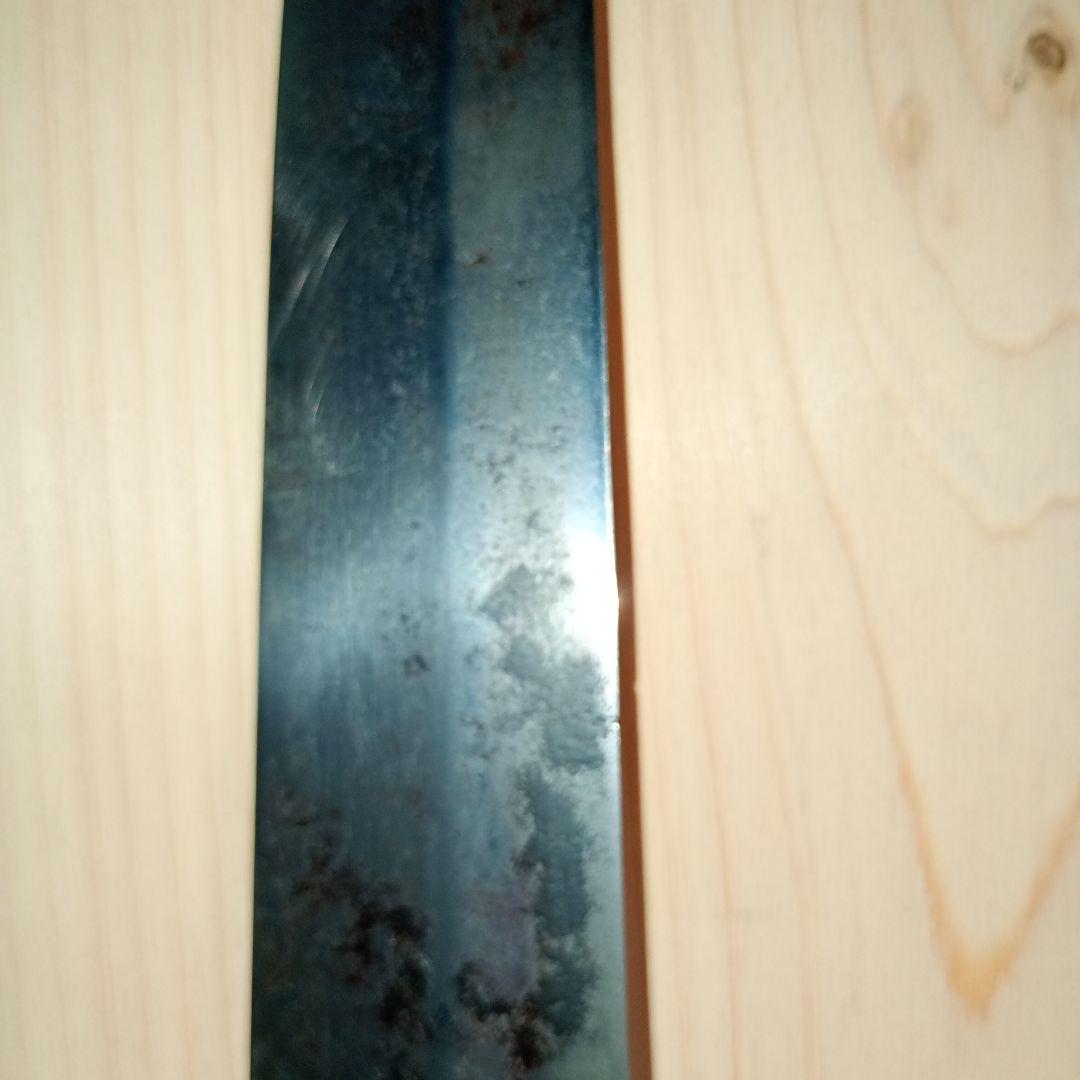 有次　鎌形　薄刃包丁　片刃　全長360mm