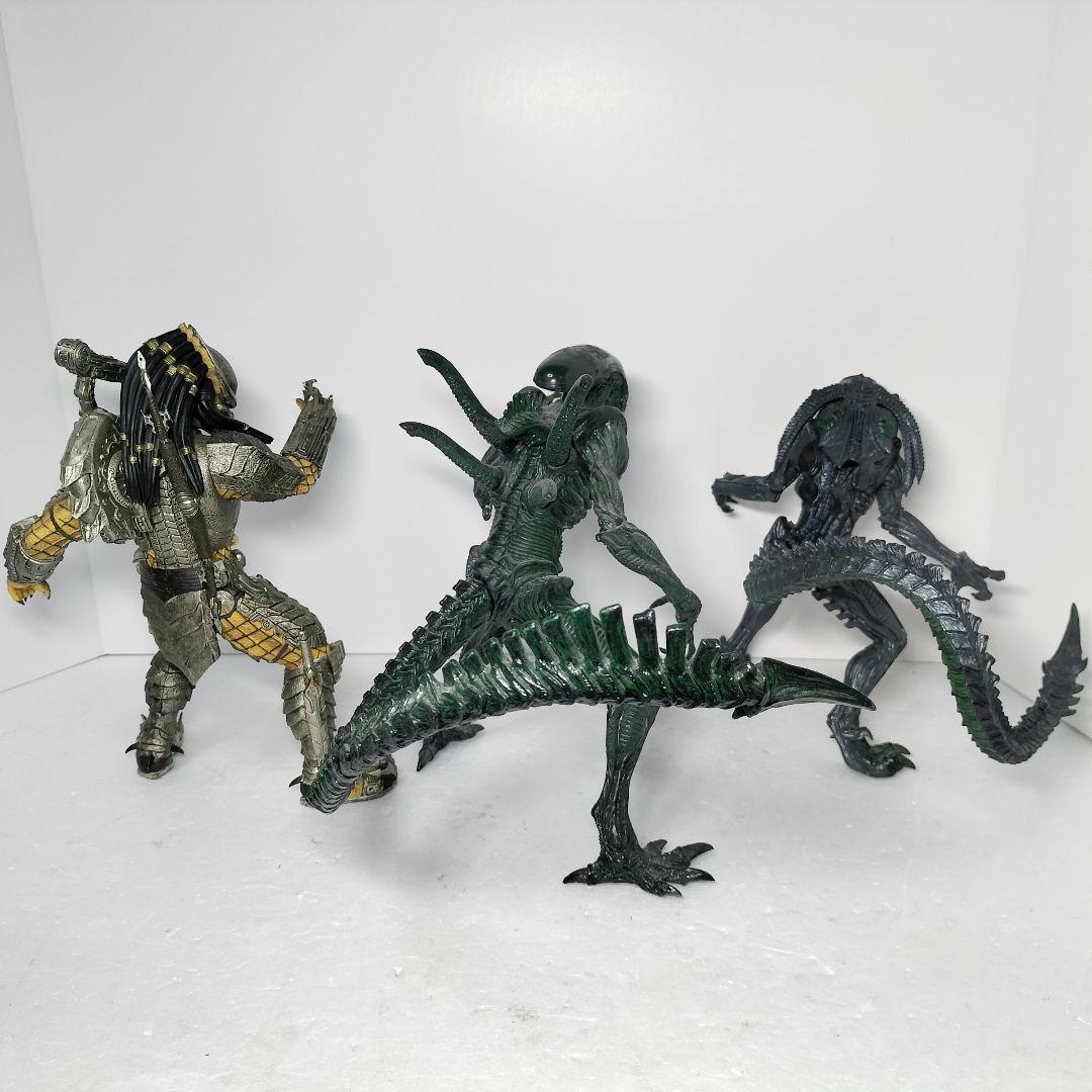 AVP エイリアンVSプレデター リアルフィギュア 3種 まとめ売り 現状品