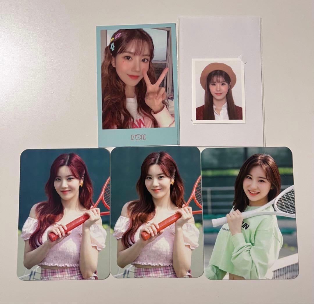 izone アイズワン ユリ チェウォン イェナ ユジン 生写真 トレカ うちわ