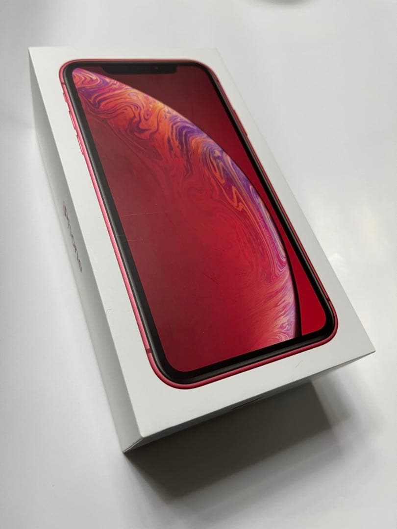Apple iPhone XR レッド 128GB (本体付属品付き)
