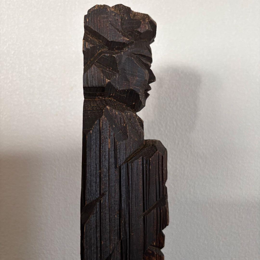 円空彫　円空仏　仏像　作家名あり