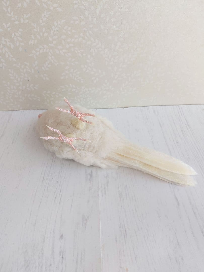 羊毛フェルト　オカメインコ