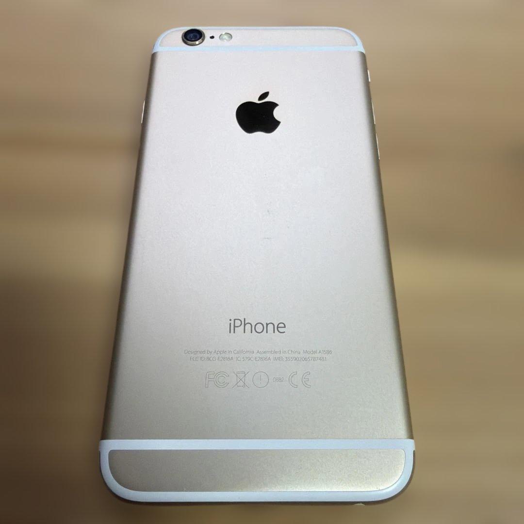 iPhone6 64GB ゴールド　MG4J2J/A バッテリー85%