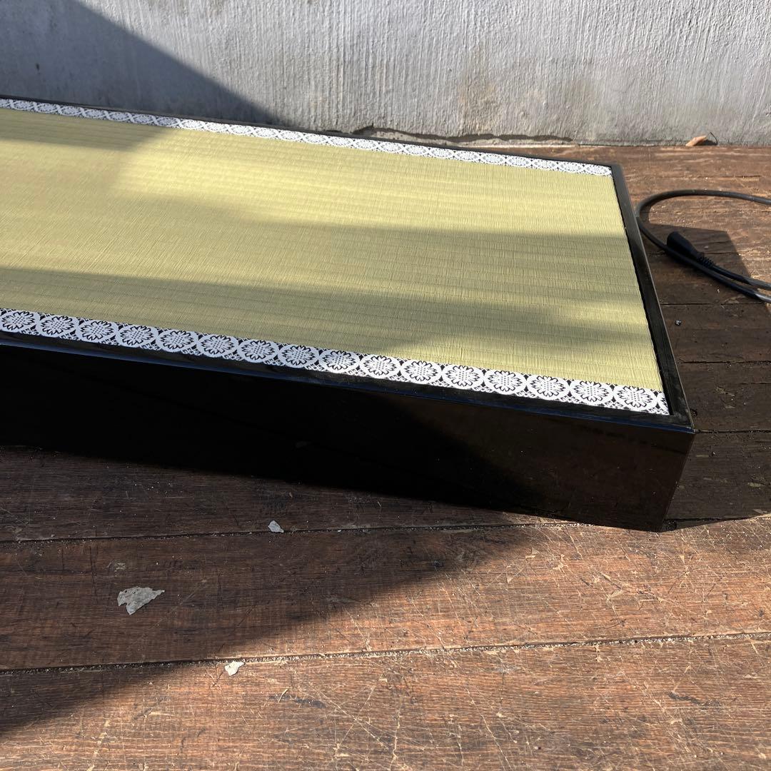 B-2 極美品 高級 畳台 飾り台 黒塗り 金彩 蒔絵 盆栽 雛人形 五月人形