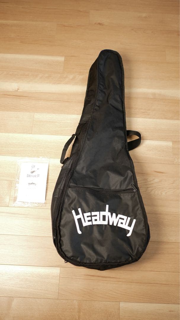 ミニギター トラベルギター Headway HT-BEETLE R