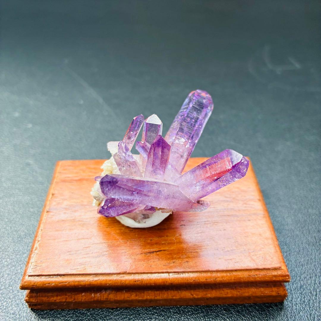 メキシコ産 ベラクルスアメシスト クルーズ水晶 ラベンダーピンク 水晶 原石